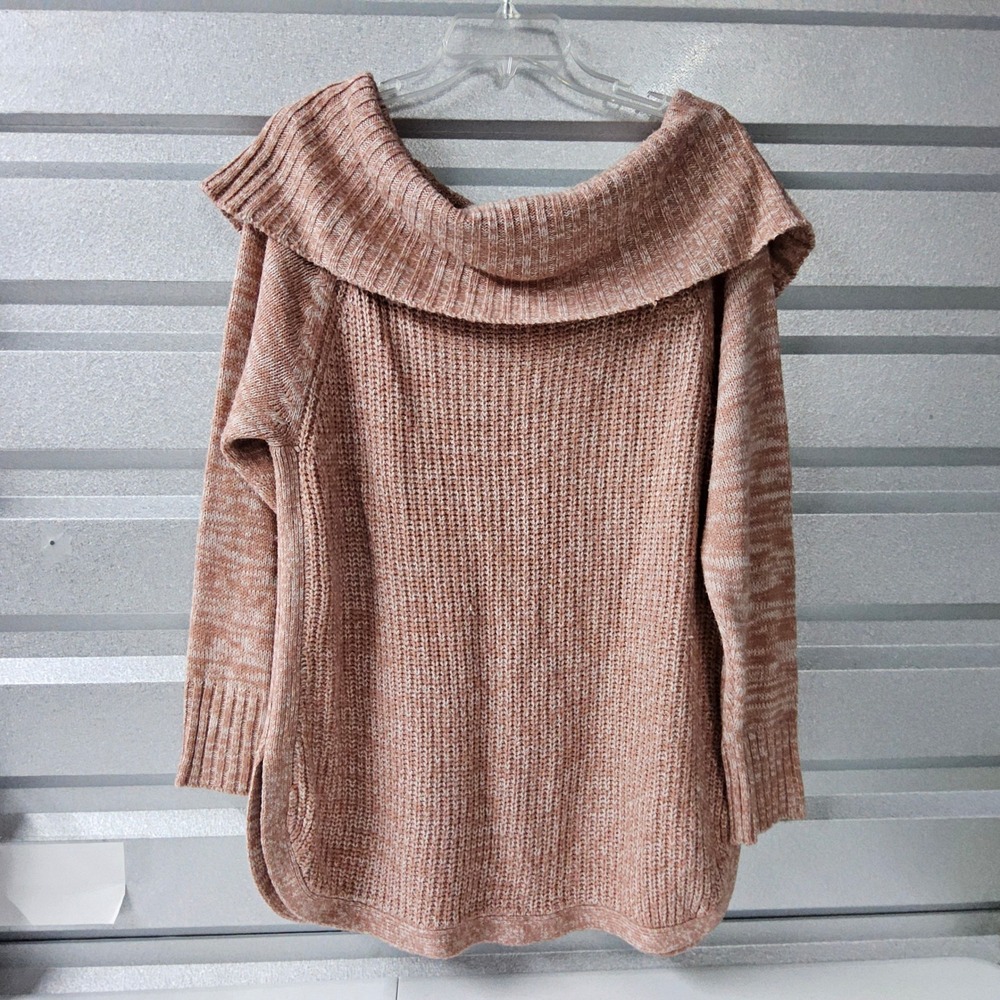 Jason Maxwell‎ Sweater Oversized Collar Knit Pullover Casual Comfy 1X